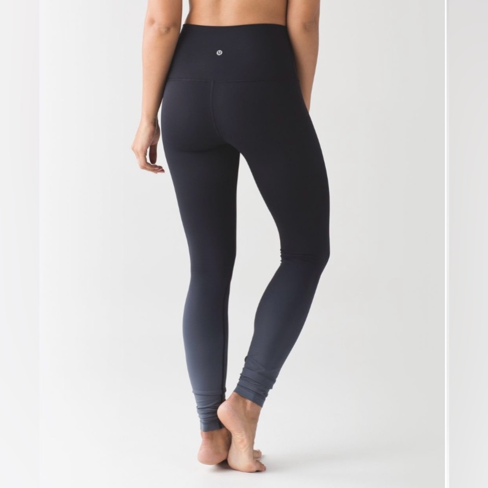 Lululemon Wunder Under Pant (Hi-Rise) (Ombre)
Ombre Black